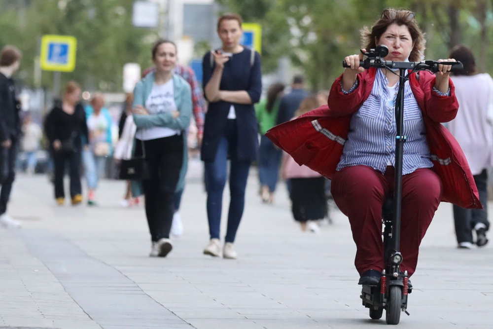 Как работают медленные зоны для электросамокатов в Москве